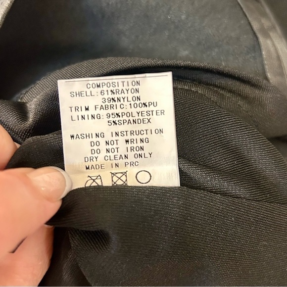 NWT Blaque Label Revolve Faux Leather Tank Dress Size Small - Picture 11 of 15